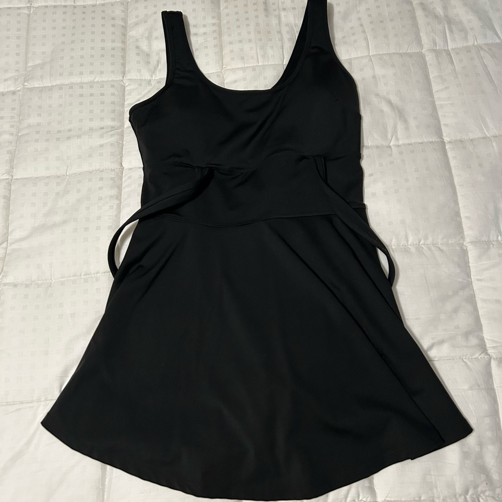 Elegant Black Retro Sleeveless Dress